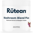 Mushroom Blend Plus - 11 in 1 Complex Nootropic & Adaptogens Blend for Immune Boost, Cognitive Function and Energy Support - 4.7 oz - Add to Coffee/Tea/Smoothies - 60 Services (60 Days Supply)