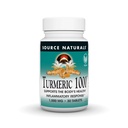 Source Naturals Turmeric 1000, Υποστηρίζει την Υγιή Φλεγμονώδη Ανταπόκριση του Σώματος *, 1000mg - 30 δισκία
