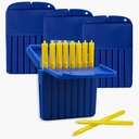 (24 Pcs) Φίλτρο κεριού ακουστικών για το Starkey Prowax Minifit Ακούστε σαφή εξαρτήματα, Starkey Prowax Filters(1.5mm) Βοηθήματα ακοής Προμήθειες, Βοηθητικά μέρη αντικατάστασης καθαρίζοντας εργαλείο (3 Pack)