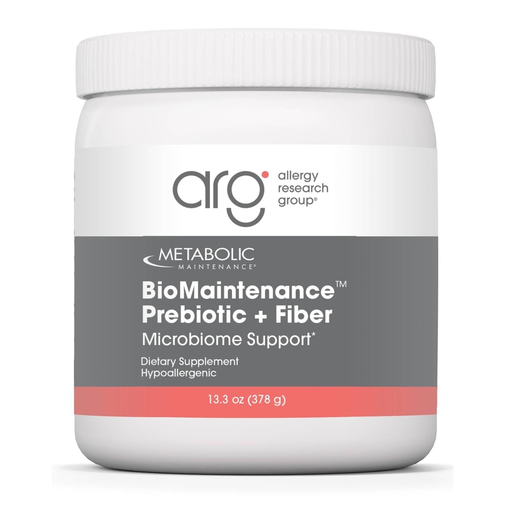 Μεταβολική Συντήρηση Βιοσυντήρηση Prebiotic + Fiber Powder - Υποστηρίζει Υγεία & Ανοσολογική λειτουργία - Καθαρή, εύκολη προσθήκη με Χωρίς γλυκαντικά ή πληρωτικά (378g / 60 εξυπηρετούν)