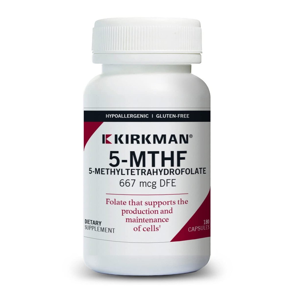 Kirkman - 5-MTHF - 5-METHYLTETRAHDROFOLATE - Folate για την υποστήριξη της συντήρησης των κυττάρων*