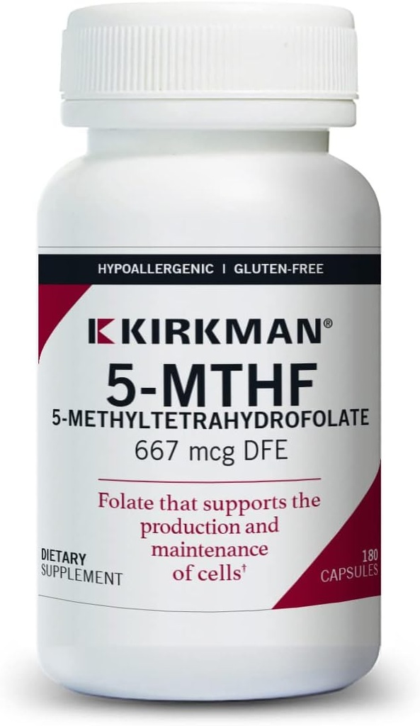 Kirkman - 5-MTHF - 5-METHYLTETRAHDROFOLATE - Folate για την υποστήριξη της συντήρησης των κυττάρων*