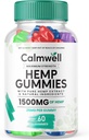 Calmwell Hemp Gummies - Επίσημη Φόρμουλα - Calmwell Gummies Extra Strength, Maximum Performance Hemp Blend, Calm Well Gummies Great Taste 25mg ανά Gummy 1500mg ανά φιάλη New 2024 Blend (60 Gummies)
