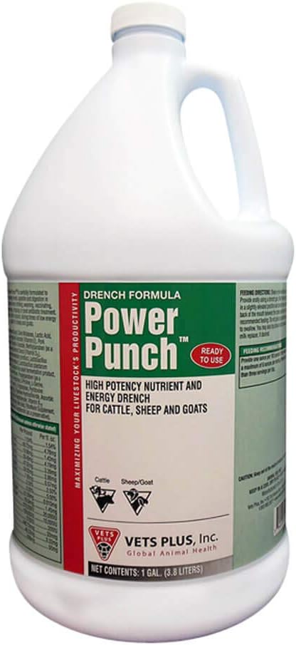 Vets Plus Power Punch, Ενέργεια Drench, Gallon