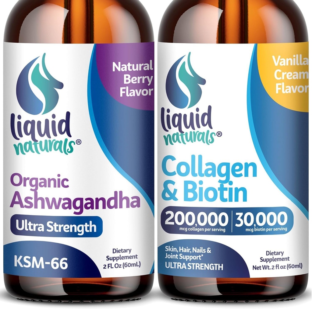 Υγρό κολλαγόνο, 2 Fl. Oz Ultra- Strength Υγρό κολλαγόνο για γυναίκες, βιταμίνη Β7 Κολλαγόνο Πεπτίδια, Βιοτίνη και Collagen Συμπληρώματα 