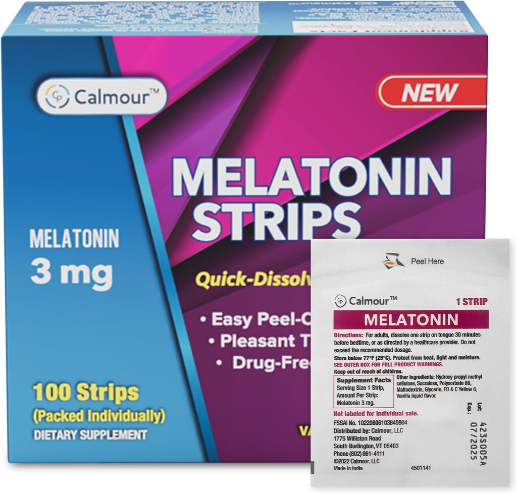 100 στοματικές λωρίδες ύπνου 