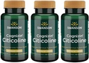 Swanson Cognizin Citicoline 1000 Milligrams 60 Veg Κάψουλες (3 Συσκευασία)