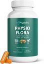 Physio Flora Κουρκουμίνη Πιπερίνη, Προβιοτικά και Πρεβιοτικά για Gut, 60 Κάψουλες Veggie