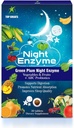 Night Enzyme, Daily Multi Digestive Enzymes, Green Plum Fruit and Vegetables with Probiotics, Relief Bloating, Better Sleep Quality, for Men and Women, Promote Digestive Health- 60 Tablets