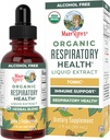 MaryRuth Organics USDA Organic Aναπνευστική Υγεία Υγρές σταγόνες με Mullein Leaf 