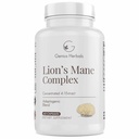 Lions Mane Complex - Συμπυκνωμένο 4:1 εκχύλισμα για την υγεία του εγκεφάλου, Γνωστική και τη μνήμη Υποστήριξη - 60 κάψουλες