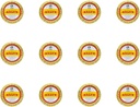 Rawleigh Antiseptic Salve Iconic Yellow Big Tin: 4.5 oz, Multi-Purpose Ointment Soothes Cuts, Μώλωπες, Ερεθισμοί, με Turpentine, Phenol, Cottonseed Oil & Paraffin, Original Formula - Συσκευασία των 12