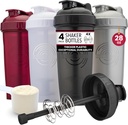 GOMOYO [4-Pack] 28-Ounce Shaker μπουκάλι 