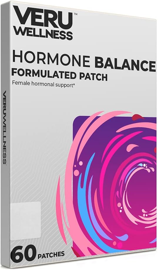 Veru Wellness Hormone Balance Myo Inositol & D-Chiro Inositol Patch - Οβαρική, Mensural & Mood Υποστήριξη για τις γυναίκες (60 Patch)