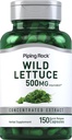 Piping Rock Wild Leutce Extract 500mg 