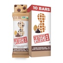 Perfect Bar, Dark Chocolate Chip Φυστικοβούτυρο Protein Bar, Υψηλής πρωτεΐνης, Βιολογικές, Χωρίς γλουτένη, Χωρίς σόγια, Μη ΓΤΟ, Χωρίς Αλκοόλες Ζάχαρης, 2.3 Μπαρ Ουγγιάς, 10 Count