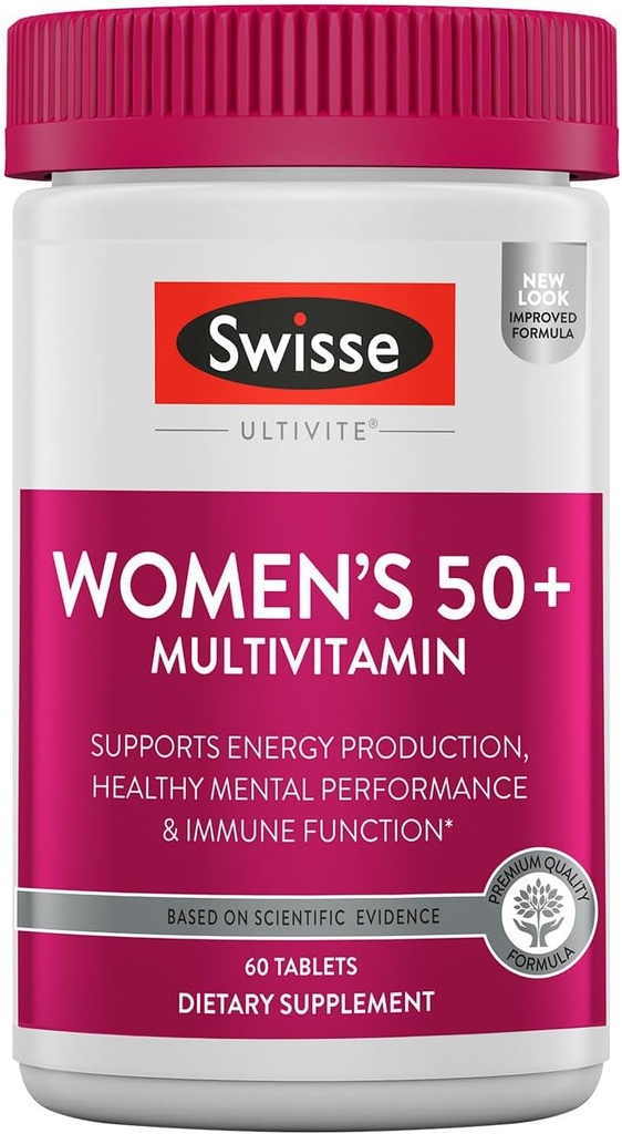 Swisse Daily Multivitamin for Women 50 and Over 