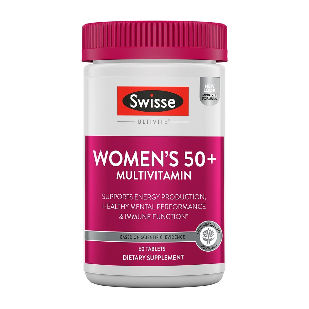 Swisse Daily Multivitamin for Women 50 and Over 
