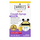 Zarbee's Baby Honey Cough Syrup + Ανοσοποιητικό για μωρά 12-24 Μήνες, Ασφαλές & Αποτελεσματικό Σιρόπι για Βήχα με Καταπραϋντικό Σκοτεινό Μέλι & Ψευδάργυρο για Ανοσολογική Υποστήριξη*, Ναρκωτικά & Χωρίς Αλκοόλ, Τσέρι, 2 fl. oz