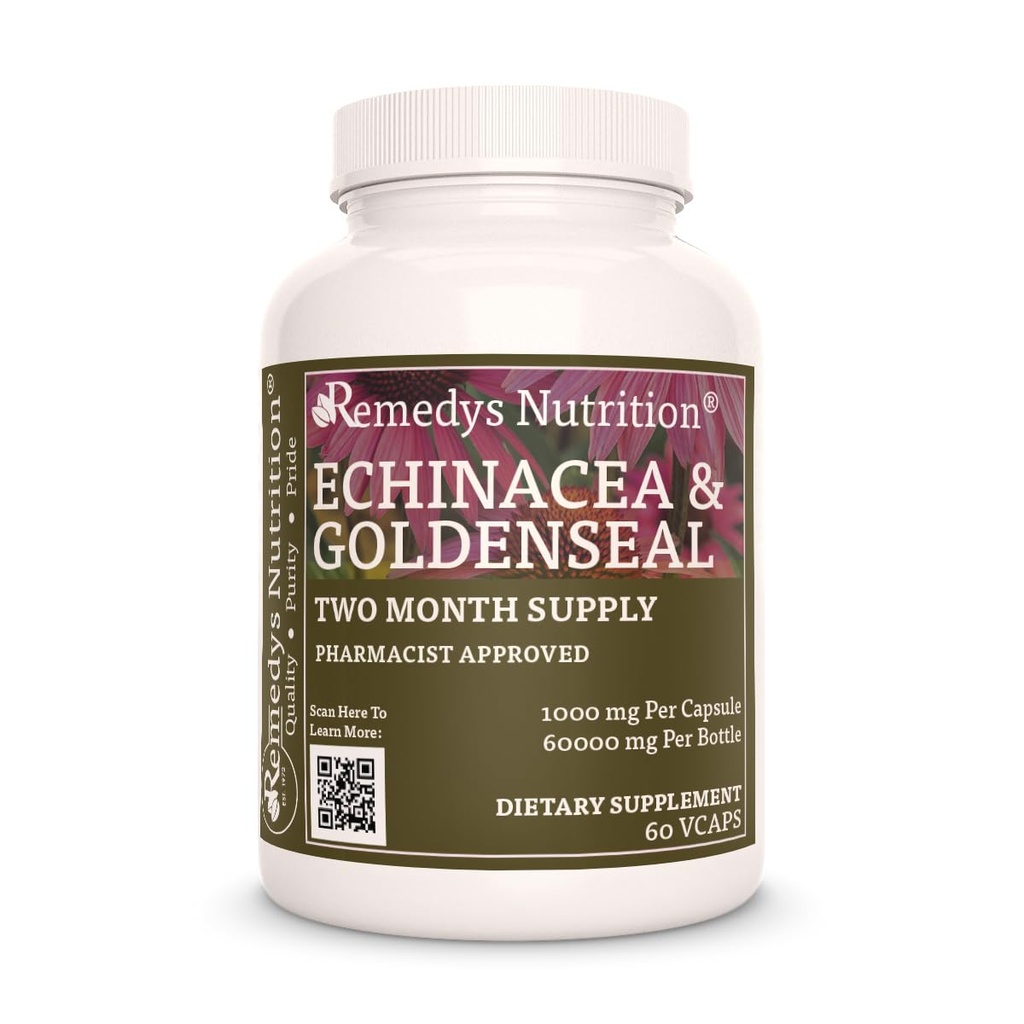 Remedy’s Nutrition Echinacea & Goldenseal 