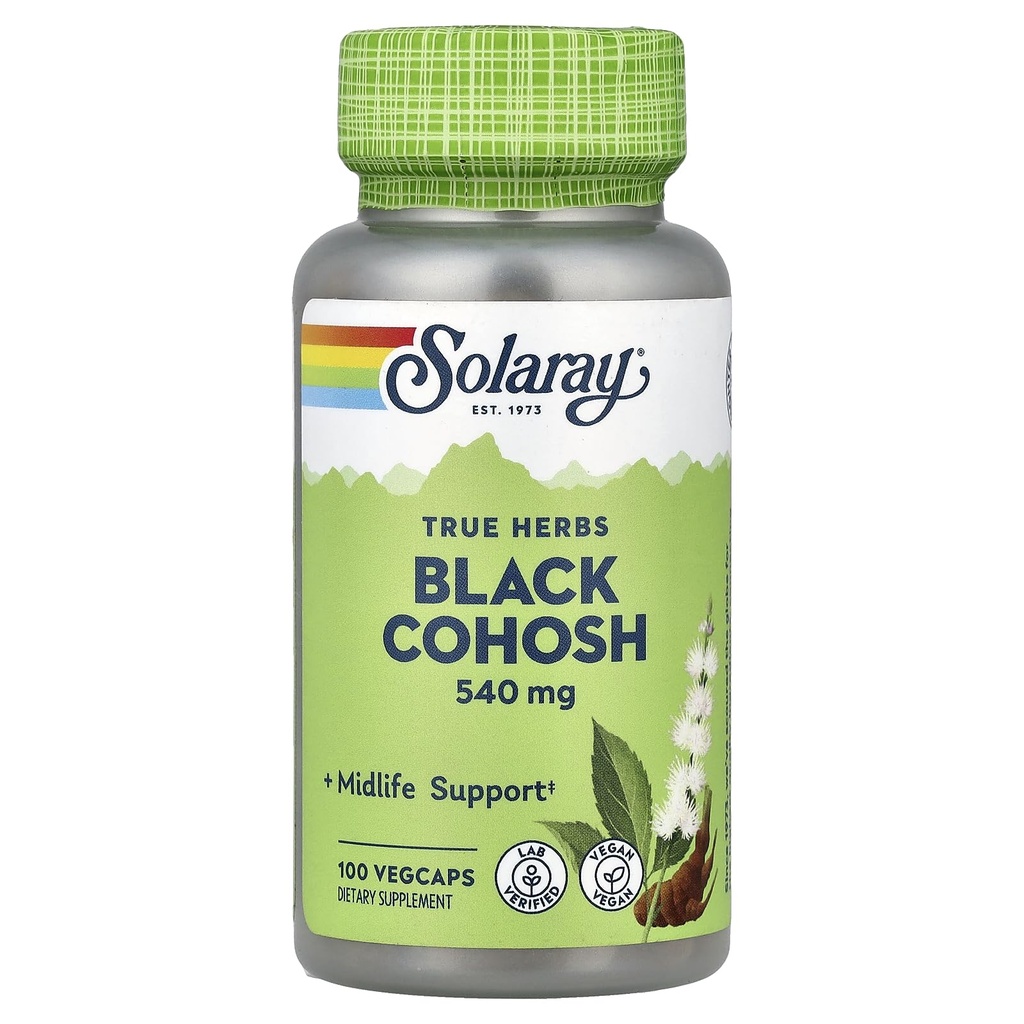 SOLARAY Black Cohosh 540 mg 