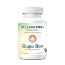 Dr. Clark Ginger Root Supplement - Digestive Support - 500 mg 100 Ζελατίνες Κάψουλες