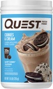 Quest Διατροφή Cookies & Κρέμα σκόνη πρωτεΐνης, 20g πρωτεΐνη, 1g ζάχαρη, χαμηλή υδατάνθρακες, χωρίς γλουτένη, 1,6 λίρα, 24 εξυπηρετούν