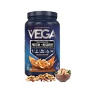 Vega Sport Vegan Protein Powder + Recovery - 30g φυτικής πρωτεΐνης ανά υπηρεσία, φυστικοβούτυρο, 19 υπηρεσίες, 5g BCAAs, Probiotics, NSF Certified, For Shakes & Smoothies, 1,8lbs (Packaging May Vary)