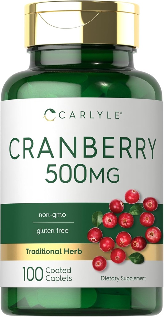 Χάπια Carlyle Cranberry 500mg 100 Caplets 