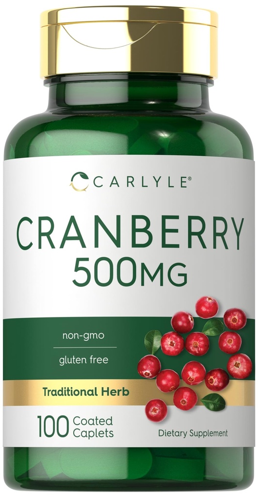 Χάπια Carlyle Cranberry 500mg 100 Caplets 