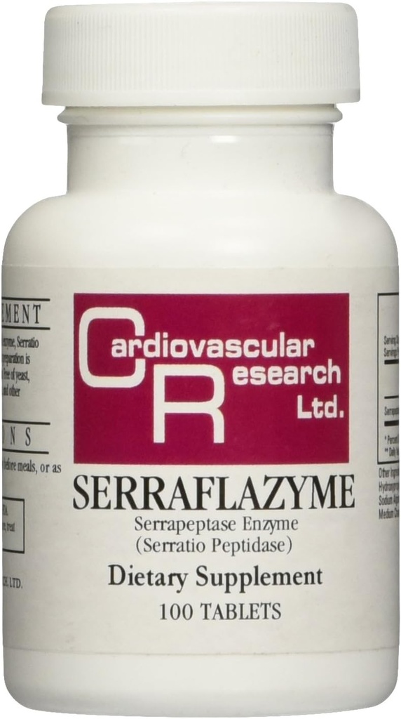 Καρδιαγγειακή Έρευνα Serισκία Serraflazyme, 100 Αριθμός