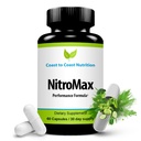 NitroMax Performance Formula – L-αργινίνη Nitric Oxide Supplement Plus Κιτρουλίνη, AKG, Beta Alanine – Build Musus, Vasculity, Energy, Circulation – Workout Harder - 60 L-Arginine Capsles