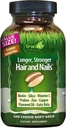 Irwin Naturals Longer, Stronger Hair and Nails - 120 Liquid Softgels - Προάγει τη ζωηρή λάμψη Υφή & Δύναμη - 60 Total Services