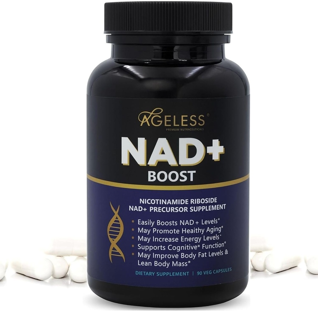 Ageless NAD+ Συμπληρώματα για γυναίκες & άνδρες 