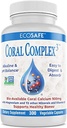 Coral Complex 3 - Coral Calcium 900 mg με Βιταμίνη D3 1200 IU και Μαγνήσιο168 mg - 300 κάψουλες χορτοφάγων