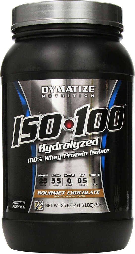 Δυναμώστε ISO 100 Whey Protein Powder με 25g Hydrolyzed, Chocolate, 1,6 Pound (Pack of 1), 25,6 Ουγγιά