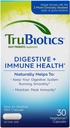 TruBiotics Daily Probiotic, 30 Κάψουλες - Χωρίς γλουτένη, χωρίς σόγια Digestive + ανοσοποιητικό συμπλήρωμα υποστήριξης υγείας για άνδρες και γυναίκες (Νέα εμφάνιση)