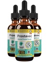 Prostavec Advanced Prostate Υποστήριξη συμπλήρωμα - υγρή φόρμουλα για ταχύτερη απορρόφηση με Pygeum, Saw Palmetto, Stinging Nettle + Turmeric & Damiana - Vegan, Non-GMO - 6 fl oz