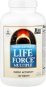 Source Naturals Life Force Multiple Iron Free Daily Multivitamin High Potency Essential Vitamins, Minerals, Antioxidants & Nutrients - Energy & Immune Boost - 120 Κάψουλες