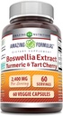 Amazing Formulas Boswellia Extract Turmeric and Tart Cherry Supplement 