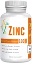 AlcheVita Zinc 50mg – Υψηλή Βιο-Διαθεσιμότητα – Ουσιαστικό Ορυκτό Trace – Συμπλήρωμα για την Ανοσολογική Υποστήριξη, Οστά, Δέρμα & Μυική Υποστήριξη