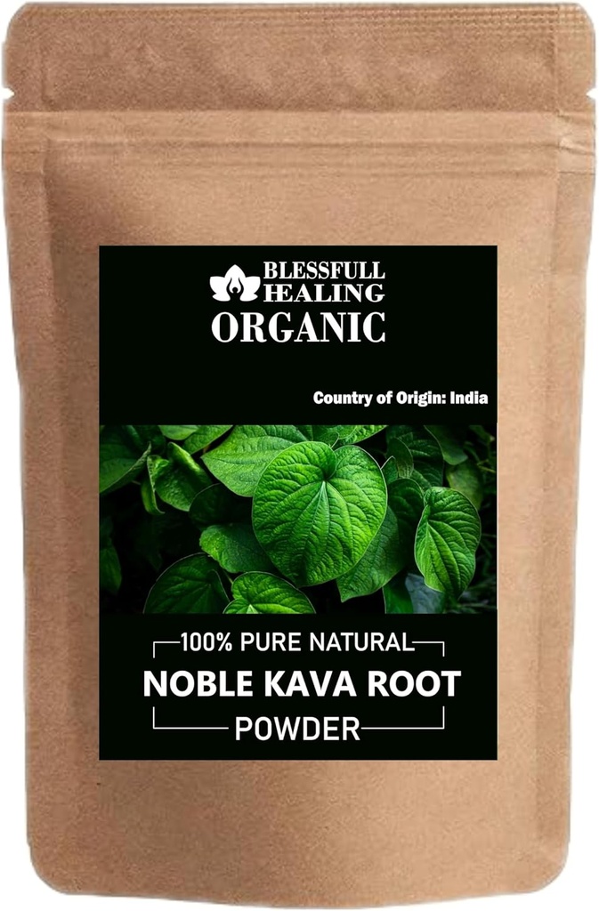 Organic Noble Kava Root Powder 100% Pure Natural 200 Gram / 7.05 oz