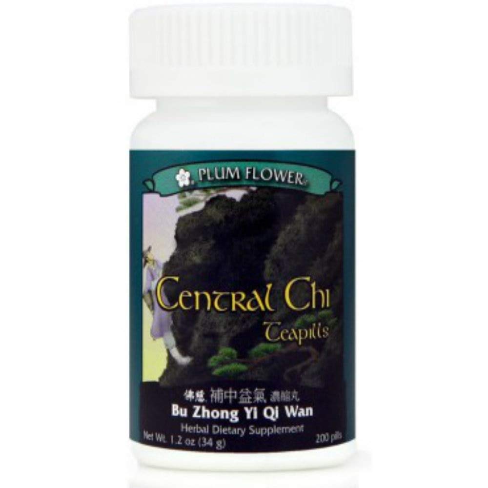 PLUM FLOWER CHINESE TEA Bu Zhong Yi Qi Wan/Central Chi, 200 CT