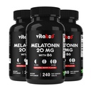 Μελατονίνη 20 mg - 240 δισκία ταχείας διάλυσης - Χωρίς φάρμακα - Φυσικό άρωμα μούρου - χορτοφαγική, μη ΓΤΟ, χωρίς γλουτένη 240 Count (Pack of 3)