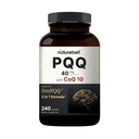 NatureBell PQQ 40mg ανά υπηρεσία με CoQ10, 240 κάψουλες 