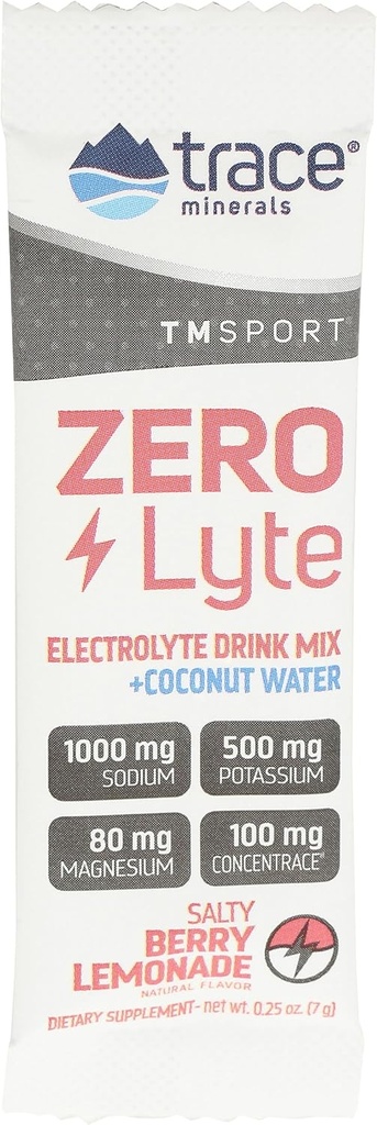 Ιχνηλάτηση Ορυκτών Έρευνα Αλμυρή Λεμονάδα Berry Zerolyte SGL, 0,25 Oz