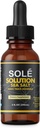Qei Sole Sea Salt - Composed of Sodium Chloride, Potassium, Iron, Calcium, Magnesium, Copper, zinc and More. (Big, 8 0z)