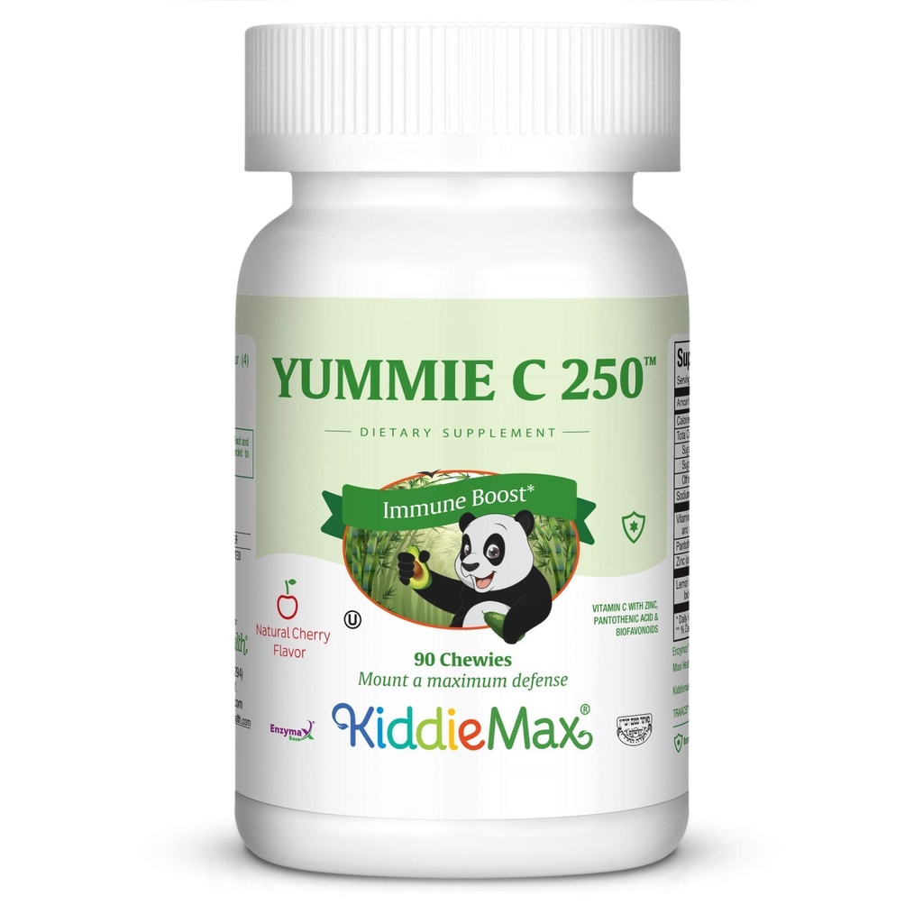 Maxi Health Vitmain C με ψευδάργυρο ανοσοενισχυτικό - 90 Μασώμενα δισκία