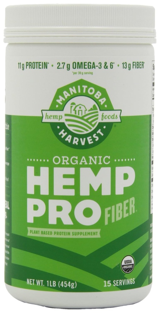 Μανιτόμπα Συγκομιδή HEMP PRO FIBER, 16 δοχεία ουγγιάς (πακέτο του 2)