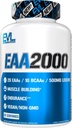 Evlution Nutrition EAA2000 - Pre & Post Workout Capsules - Muscle Building + Recovery Supplement - 2g Essential Amino Acids + 1g BCAAs - Endurance + Energy Support - 30 Servings